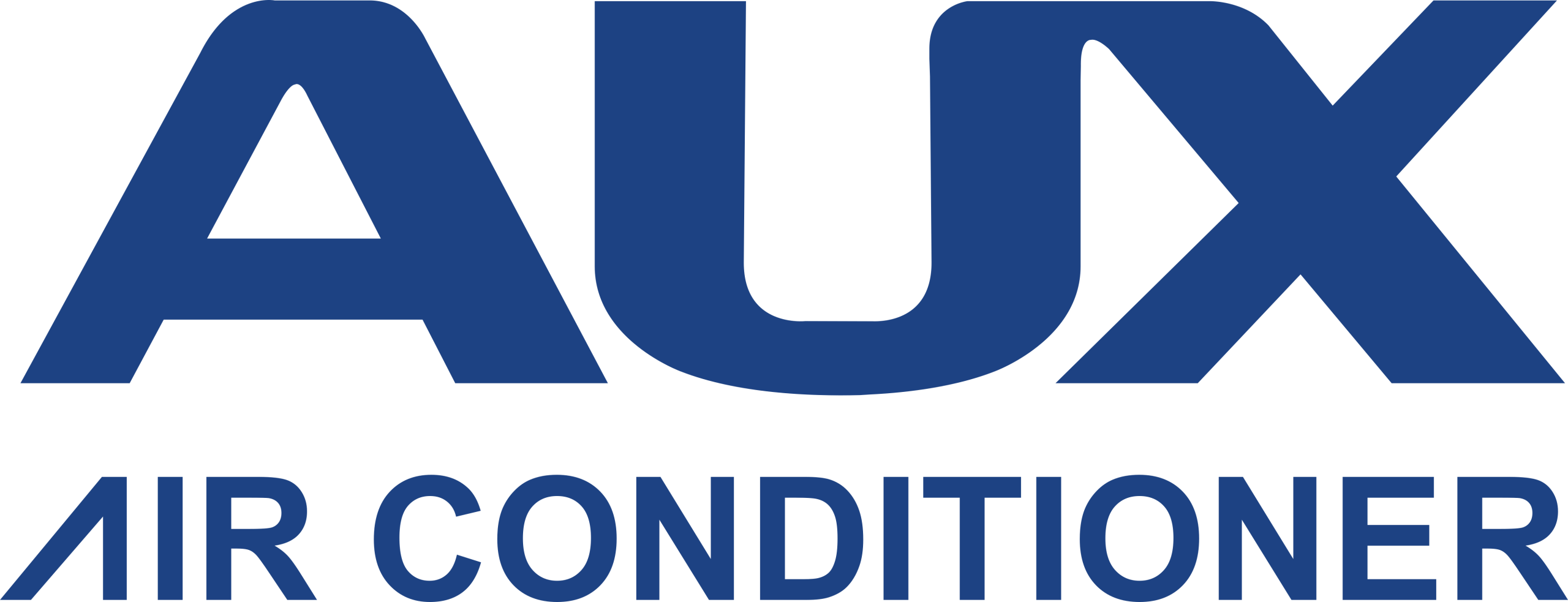 Logo AUX - systemy klimatyzacji AUX